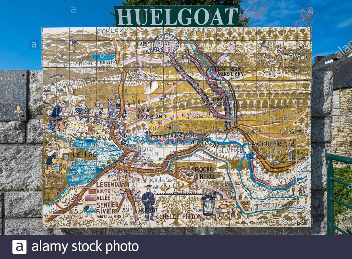 Huelgoat Chambres D'Hotes Экстерьер фото
